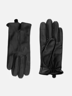 Hot Primark Gants En Cuir Essential Noir