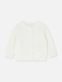 Hot Primark Gilet à Bordures Festonnées Ivoire