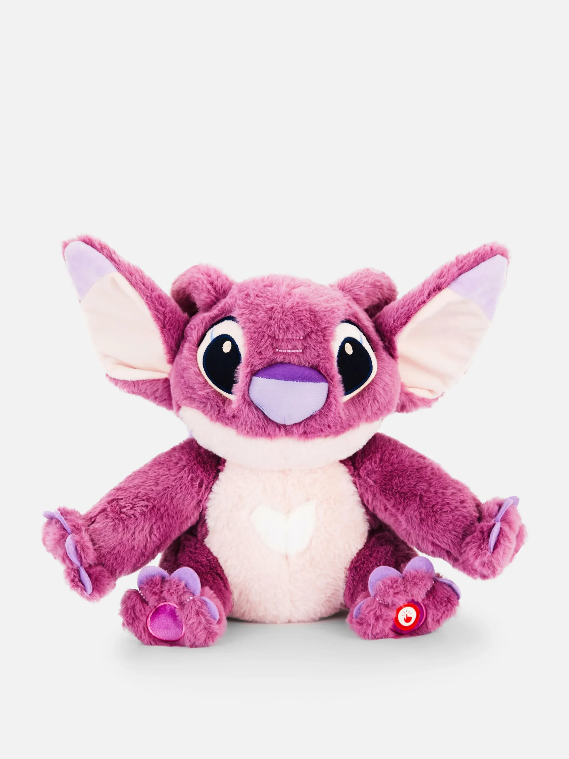 New Primark Grande Peluche Disney Angel Violet