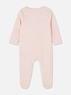 Hot Primark Grenouillère Lapin En Velours Rose clair