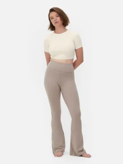 Sale Primark Haut Court De Sport En Tissu Ultra-doux Rita Ora Ivoire