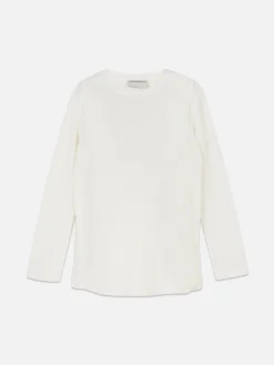 Clearance Primark Haut De Maternité Cache-cœur à Manches Longues Écru