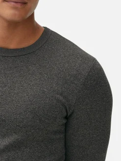 Clearance Primark Haut Doublé En Molleton à Manches Longues Gris