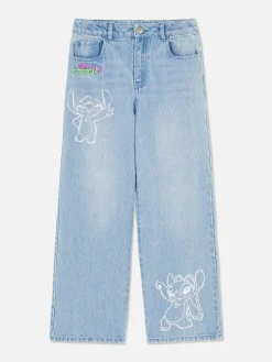 Hot Primark Jean Denim Disney Stitch Bleu