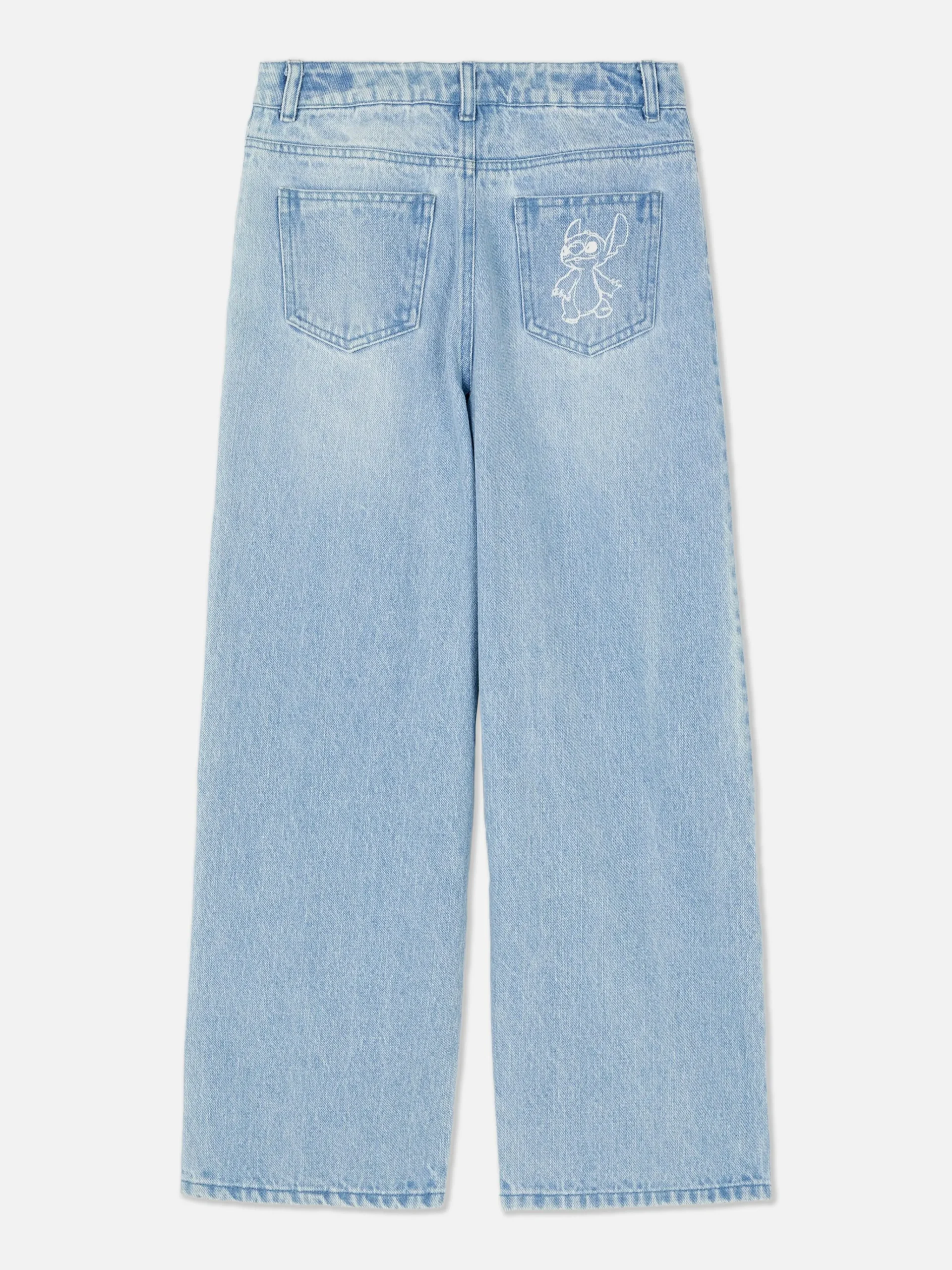 Hot Primark Jean Denim Disney Stitch Bleu