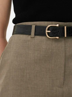 Clearance Primark Jupe Crayon Mi-longue Taille Haute Kaki