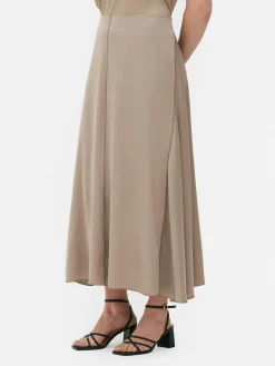 Outlet Primark Jupe En Satin The Edit Taupe