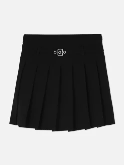 Best Primark Jupe Plissée Avec Ceinture à Boucle Noir