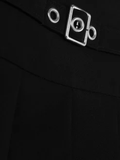 Best Primark Jupe Plissée Avec Ceinture à Boucle Noir