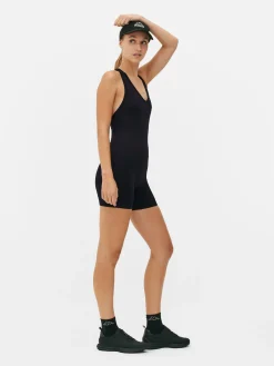 New Primark Justaucorps Sans Couture Kappa X Noir