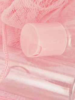 Sale Primark Kit D'essentiels De Voyage Pour La Douche Rose