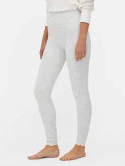 Clearance Primark Legging Chiné Doublé De Velours Duveteux Gris chiné
