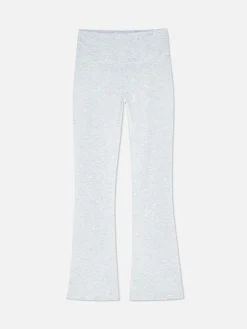 Primark Legging De Yoga évasé Gris chiné