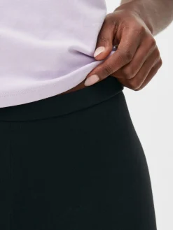 New Primark Legging En Coton Noir