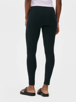 New Primark Legging En Coton Noir