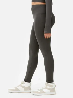 Outlet Primark Legging Long De Sport Sans Couture Gris foncé