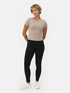 Best Primark Legging Taille Haute En Jersey Noir