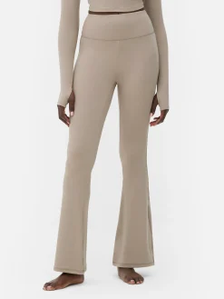 Sale Primark Legging évasé En Tissu Ultra-doux Rita Ora Fauve