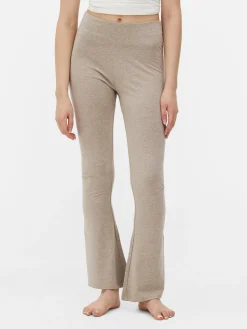 Best Primark Legging évasé Taille Haute Écru