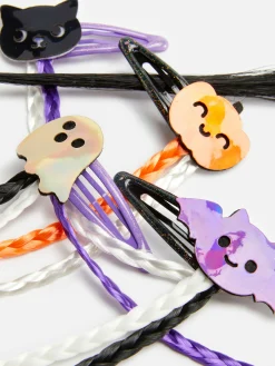 Primark Lot De 4 Barrettes à Tresses Halloween Multicolore