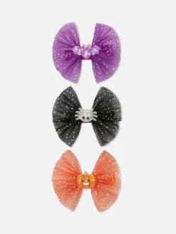Online Primark Lot De 3 Barrettes D'Halloween à Nœud Pailleté Multicolore