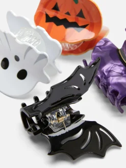 Best Primark Lot De 4 Barrettes Halloween Noir