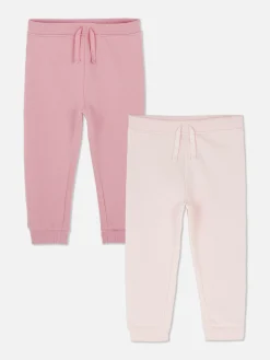 Best Primark Lot De 2 Bas De Jogging à Revers Avec Cordon De Serrage Rose