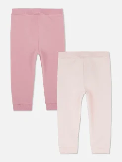 Best Primark Lot De 2 Bas De Jogging à Revers Avec Cordon De Serrage Rose
