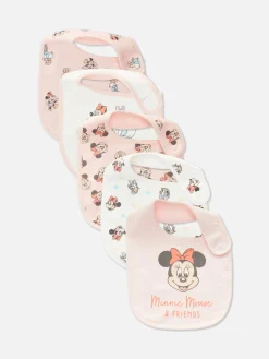 Discount Primark Lot De 5 Bavoirs Disney Minnie Mouse Et Daisy Duck Rose