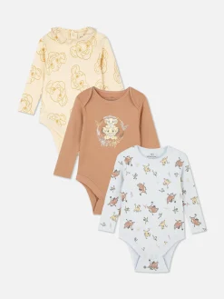 Clearance Primark Lot De 3 Bodys Disney Le Roi Lion 30e Anniversaire Multicolore
