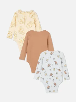 Clearance Primark Lot De 3 Bodys Disney Le Roi Lion 30e Anniversaire Multicolore