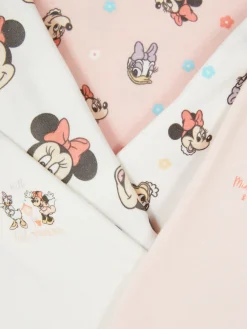 Outlet Primark Lot De 5 Bodys Disney Minnie Mouse Et Daisy Duck Rose