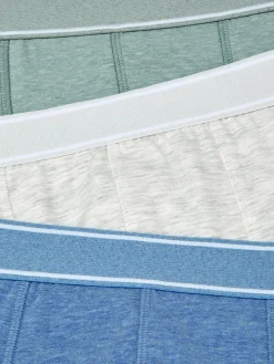 Outlet Primark Lot De 3 Boxers Chinés Bleu