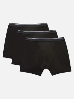 Sale Primark Lot De 3 Boxers Essential Noir