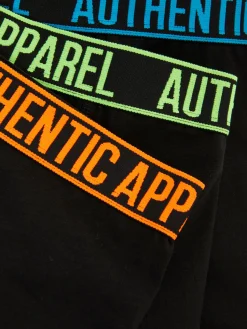 Primark Lot De 3 Caleçons à Taille De Couleur Vive Noir