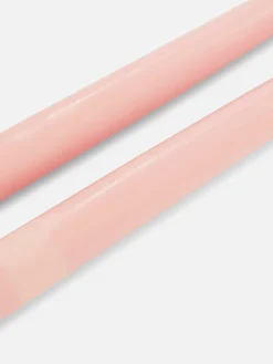 Outlet Primark Lot De 2 Chandelles Rose