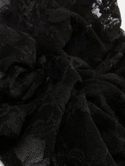 New Primark Lot De 3 Chouchous Beetlejuice X Colleen Atwood Noir