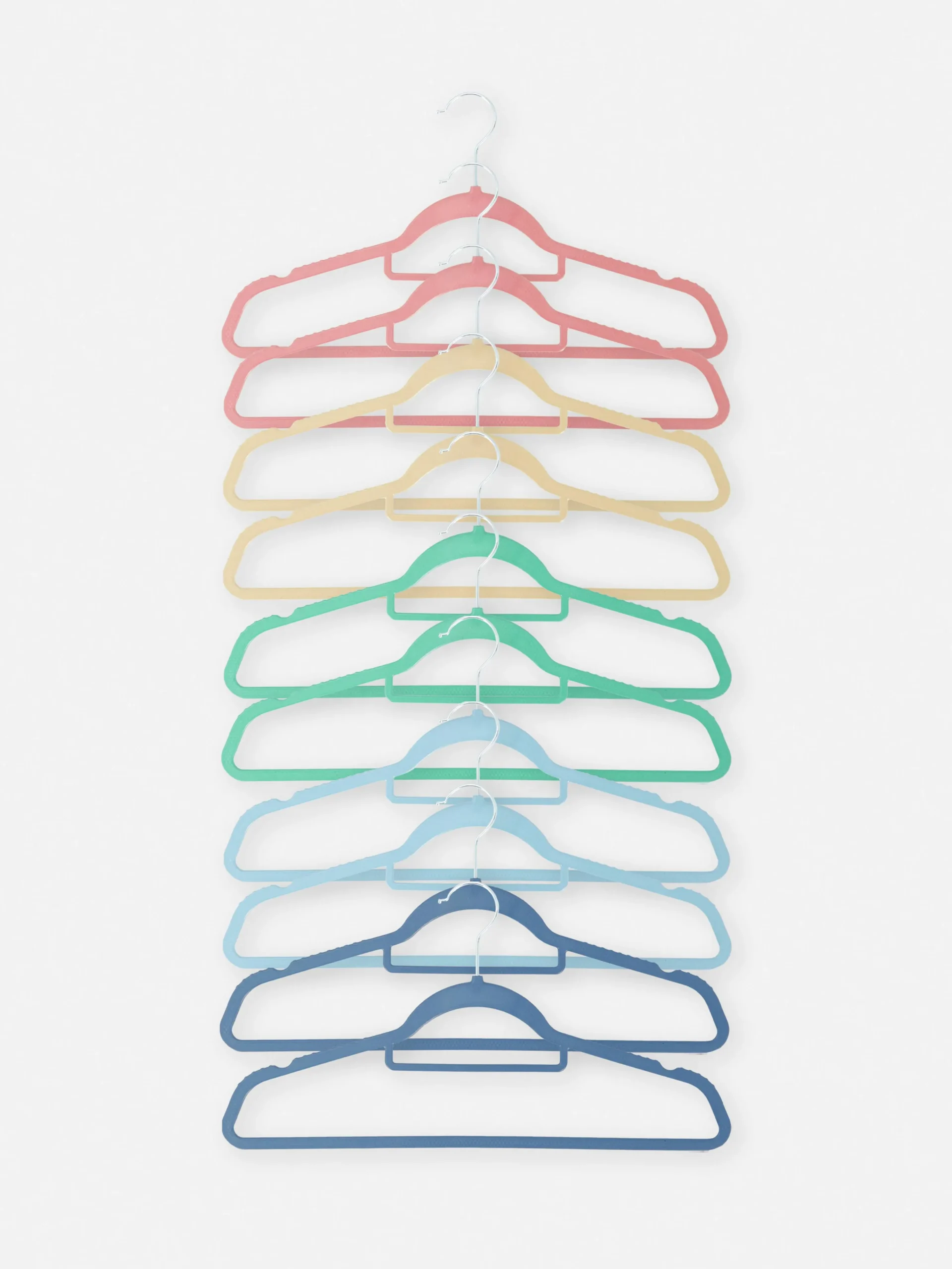 Discount Primark Lot De 10 Cintres Colorés Pour Enfants Multicolore