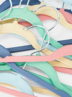 Discount Primark Lot De 10 Cintres Colorés Pour Enfants Multicolore