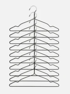 Best Primark Lot De 10 Cintres En Métal Enduit Noir