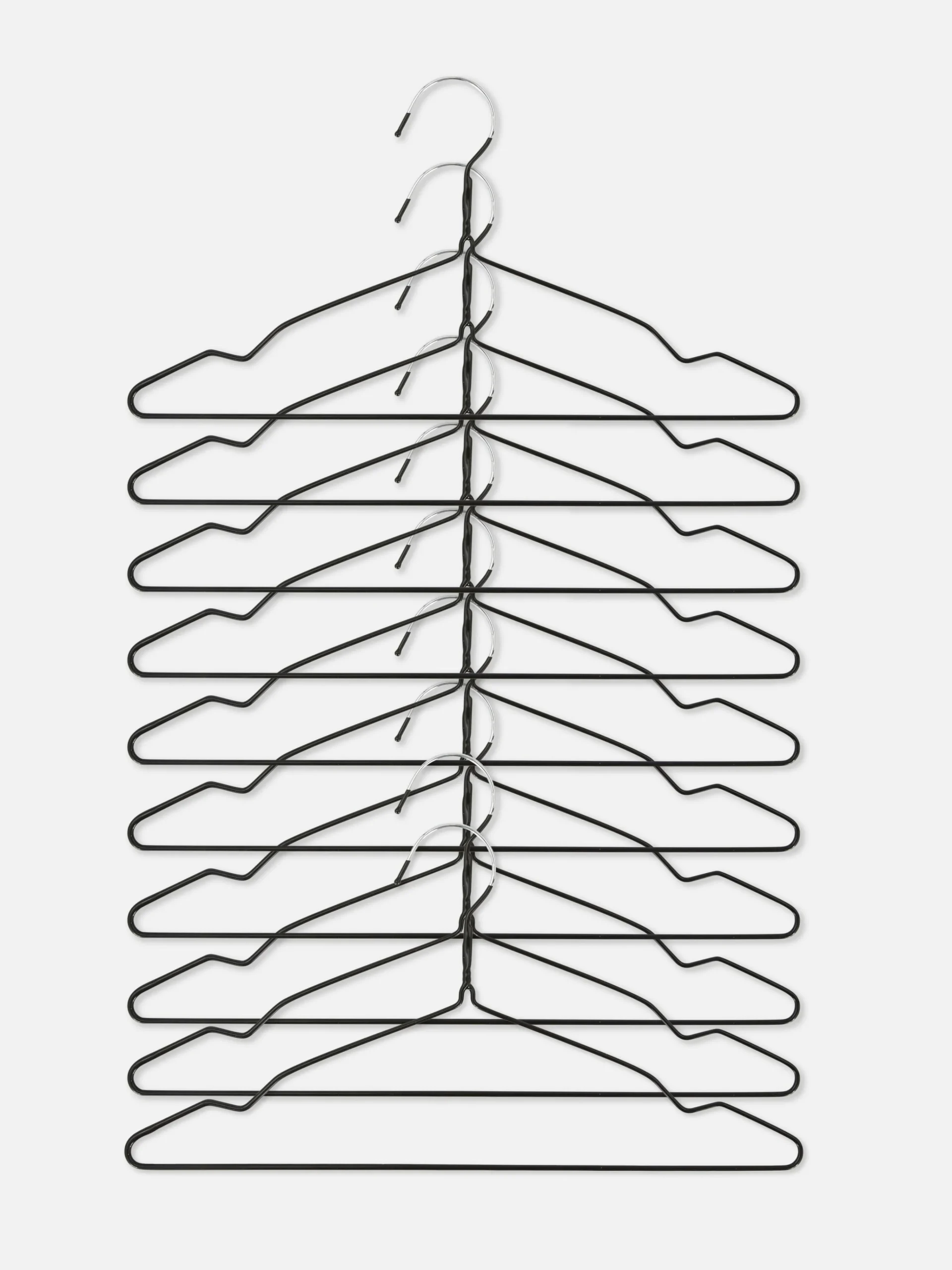 Best Primark Lot De 10 Cintres En Métal Enduit Noir