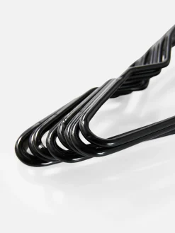 Discount Primark Lot De 10 Cintres Pour Vêtements Noir