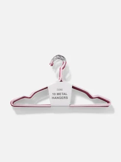 New Primark Lot De 10 Cintres Pour Vêtements Rose poudré