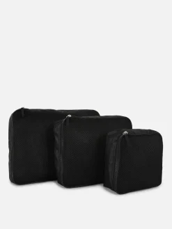 Sale Primark Lot De 3 Cubes De Rangement En Maille Noir