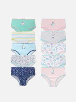 Best Primark Lot De 10 Culottes à Imprimés Chat Variés Multicolore