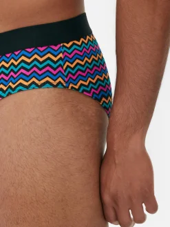 Outlet Primark Lot De 5 Culottes à Motifs Géométriques Variés Rose