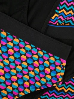 Outlet Primark Lot De 5 Culottes à Motifs Géométriques Variés Rose