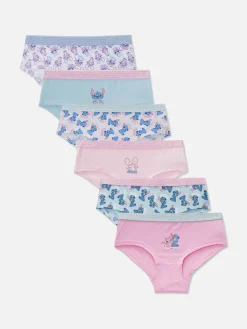 Hot Primark Lot De 6 Culottes Disney Stitch Bleu