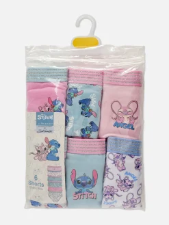 Hot Primark Lot De 6 Culottes Disney Stitch Bleu