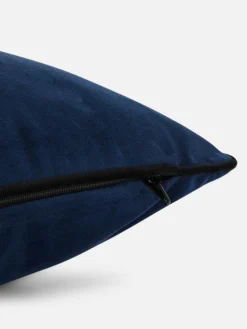 Best Primark Lot De 2 Housses De Coussin En Velours Bleu marine